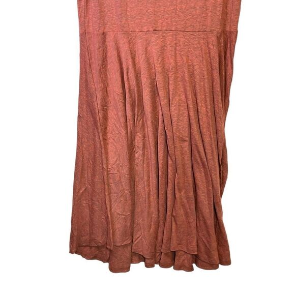 NWT LuLaRoe Nicole Dress Fit & Flare 3XL Solid Heather Red - Picture 6 of 9
